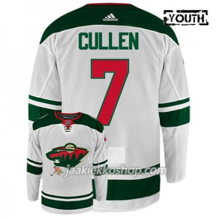 Lapsille NHL Minnesota Wild Pelipaita MATT CULLEN 7 Adidas Valkoinen Authentic Lapsille NHL Minnesota Wild Pelipaita MATT CULLEN 7 Adidas Valkoinen Authentic
